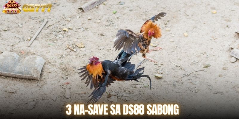 3 na-save sa DS88 Sabong