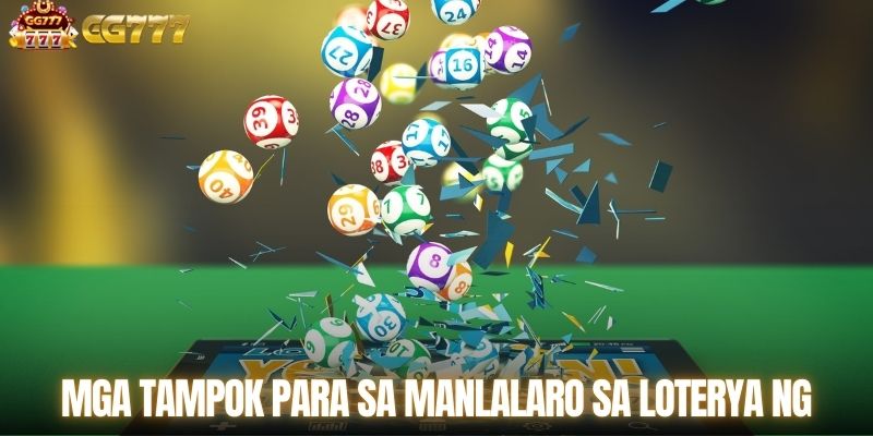 Mga tampok para sa manlalaro sa Loterya ng GG777