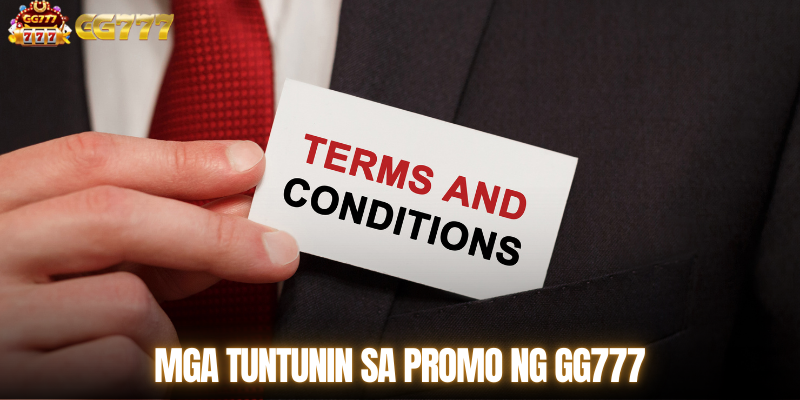 Mga tuntunin sa promo ng GG777