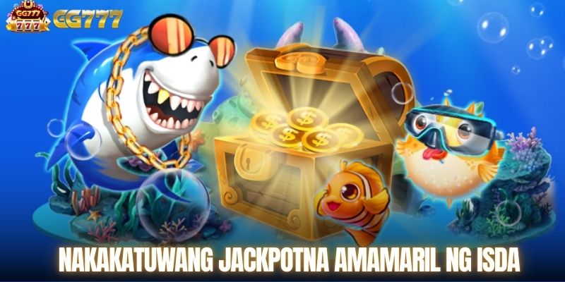 Nakakatuwang jackpot na amamaril ng isda